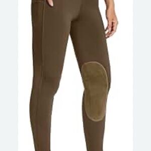 Brown Riding Pants with Knee Patch